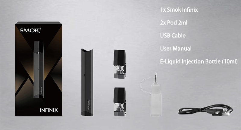 SMOK Infinix The Package Includes