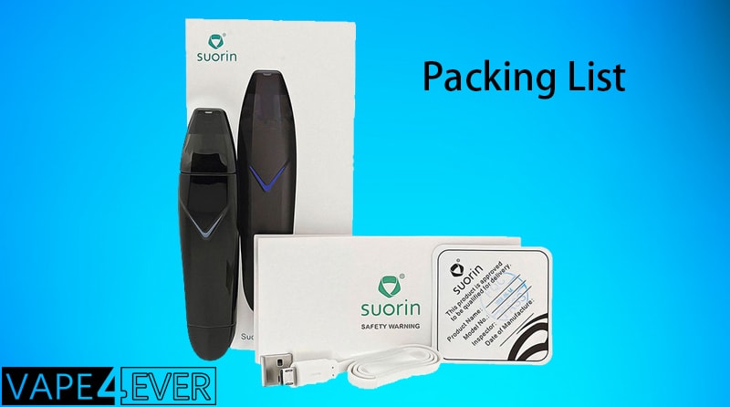 Suorin Vagon Package Includes