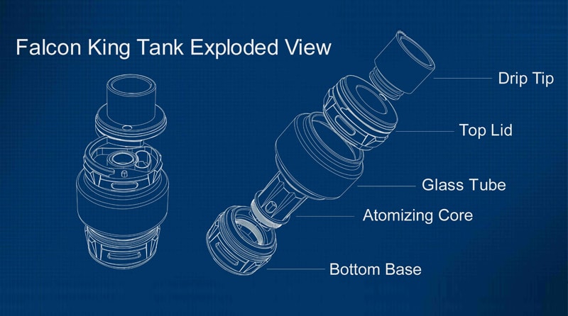 Falcon King Tank Components Explained