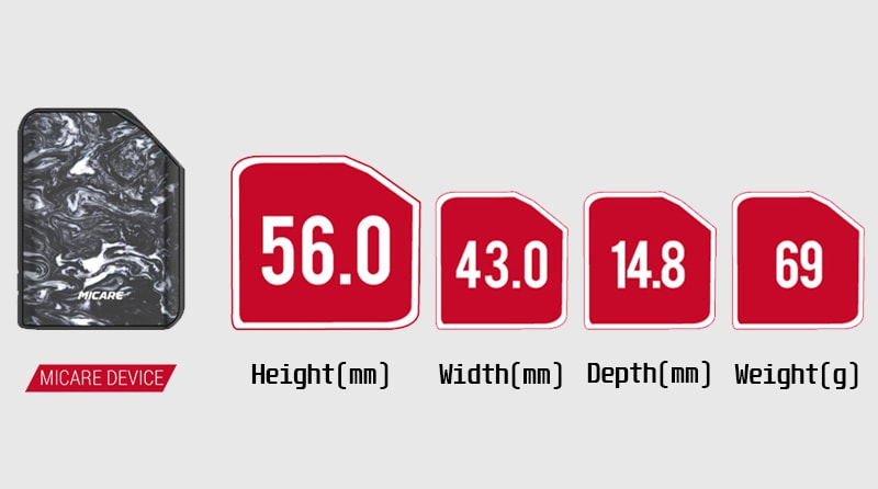 Specifications of the Micare Mod