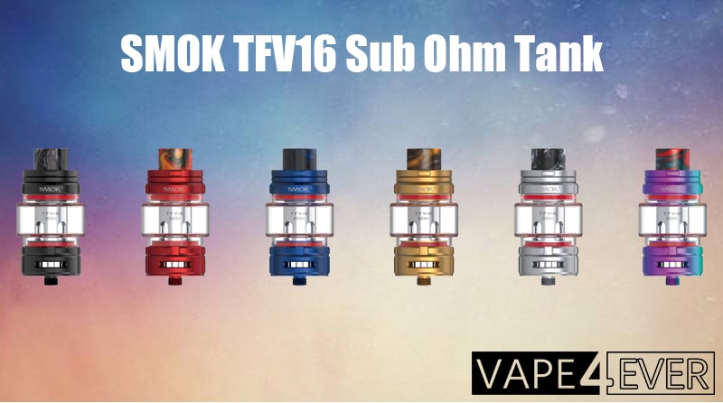 SMOK TFV16 Sub Ohm Tank instructions