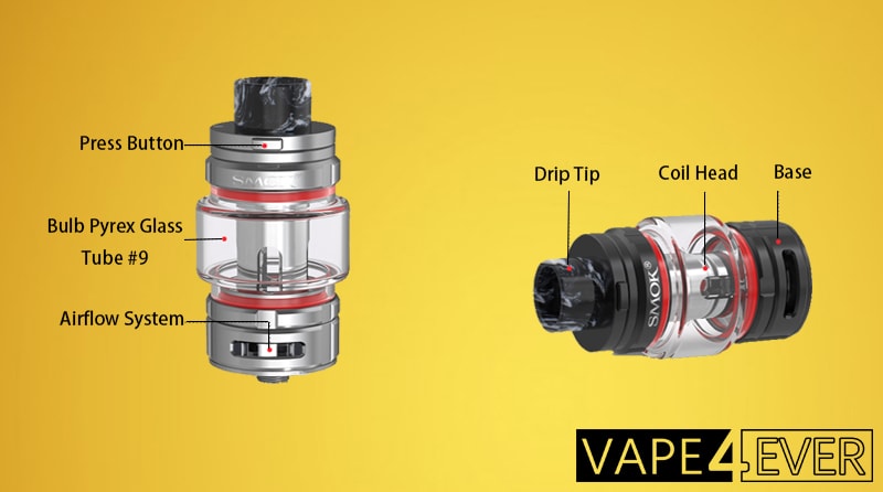 SMOK TFV16 Sub Ohm Tank Specifications