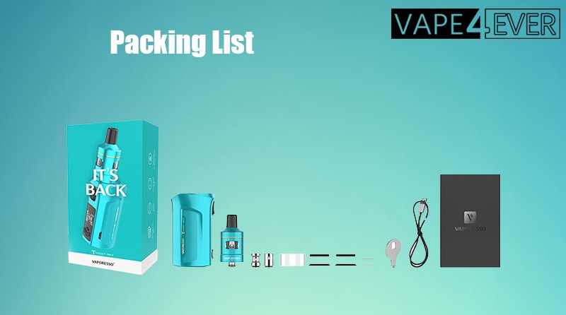 Vaporesso Target Mini II Package Includes