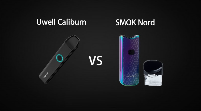 Uwell Caliburn vs. SMOK Nord