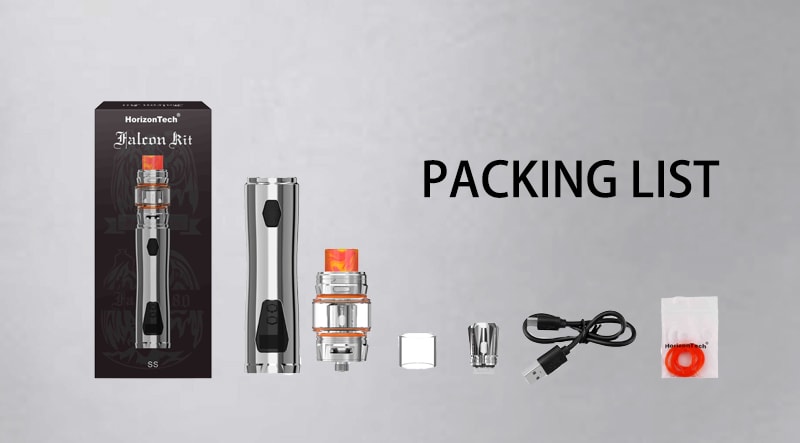 HorizonTech Falcon Beak Vape Pen Kit Package Includes