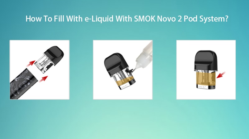 How To Fill e-Liquid With SMOK Novo 2 Pod kit