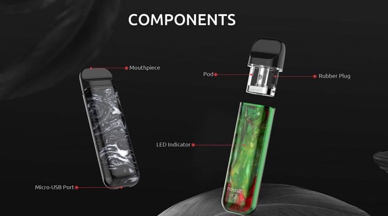 SMOK Novo 2 Pods Specifications