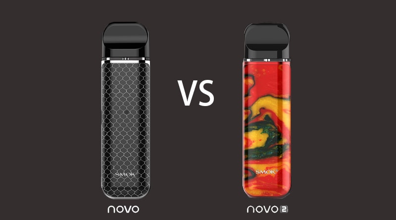 Difference Between SMOK Novo 2 Pod Kit VS SMOK Novo Pod Kit