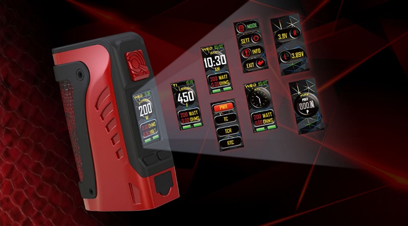 Wismec Reuleaux Tinker 2 kit Specifications