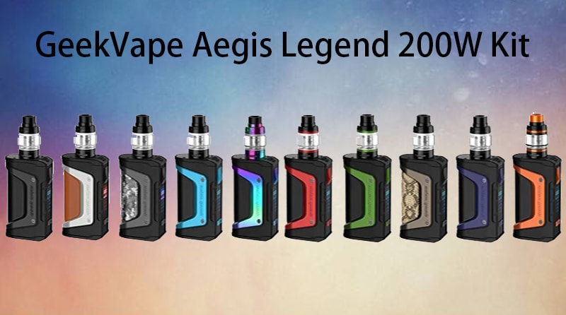 GeekVape Aegis Legend 200W Kit Instructions