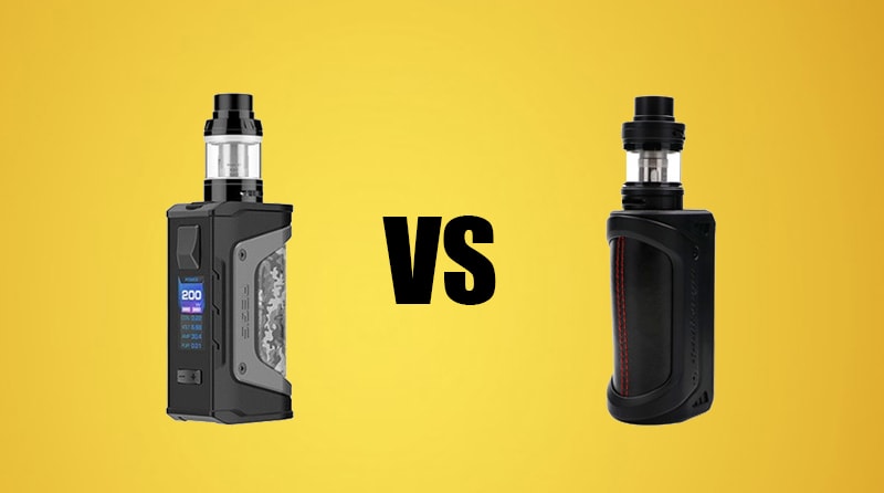 Differences Between GeekVape Aegis Legend 200W TC Kit VS GeekVape Aegis 100W TC Kit