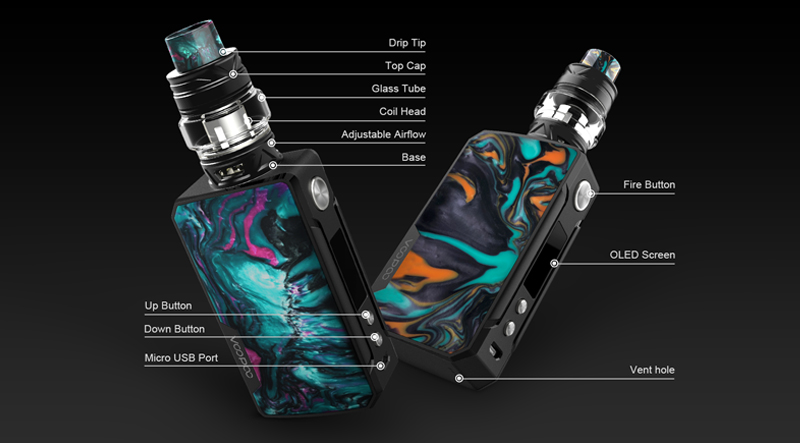 VOOPOO DRAG 2 kit Features