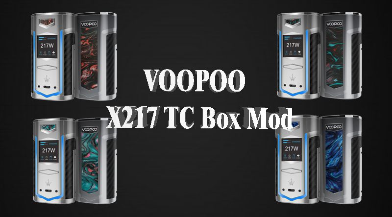 VOOPOO X217 Box Mod Instructions