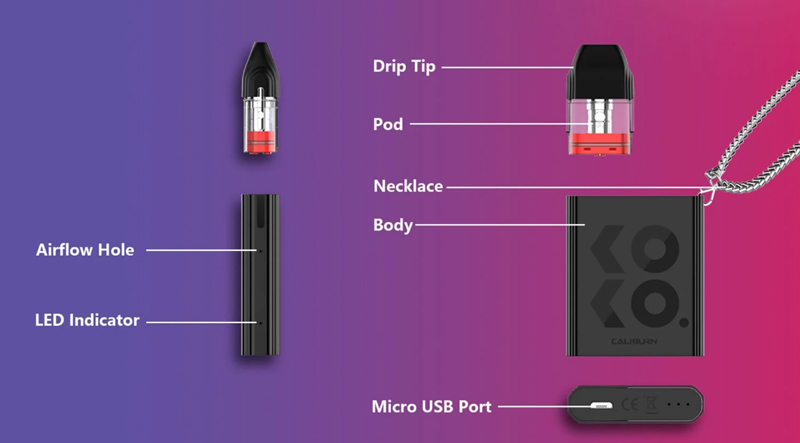 more on UWELL Caliburn Koko Kit