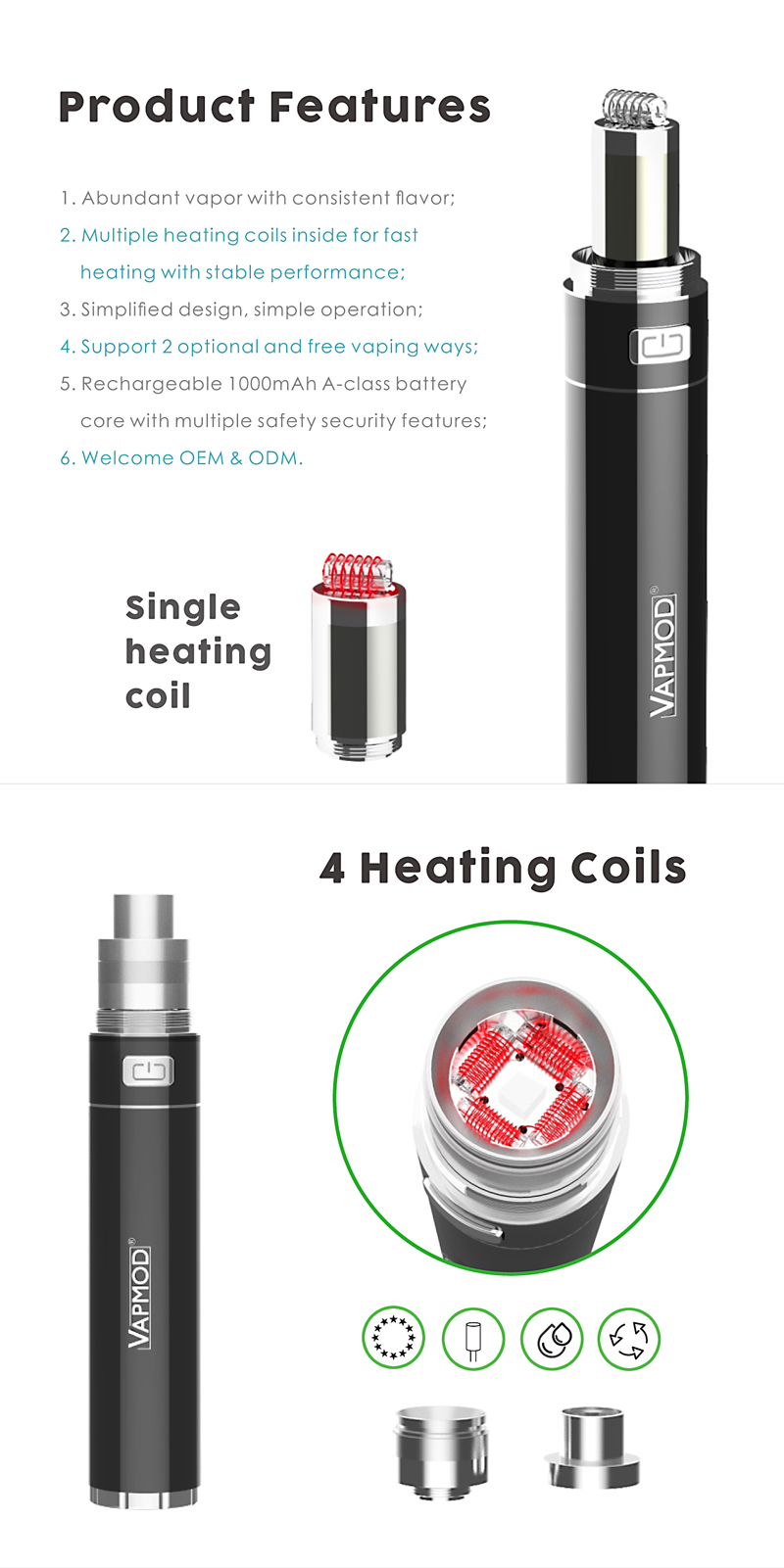 more on Vapmod Stoner-X 2 in 1 Vaporizer 3