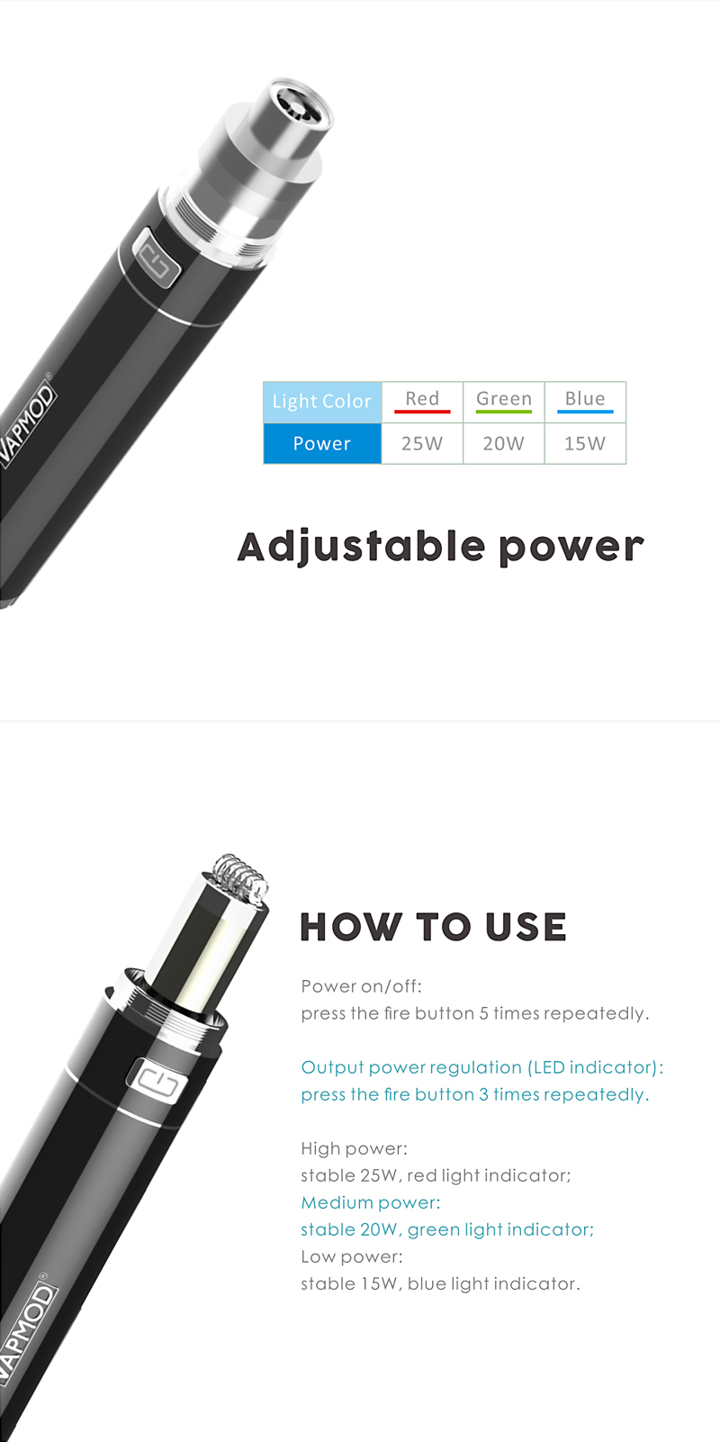 more on Vapmod Stoner-X 2 in 1 Vaporizer 4