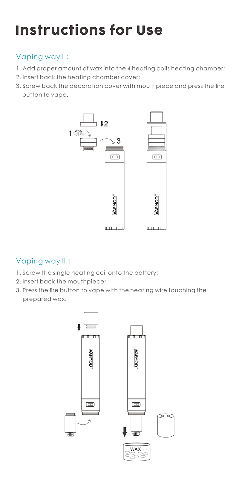 more on Vapmod Stoner-X 2 in 1 Vaporizer 5