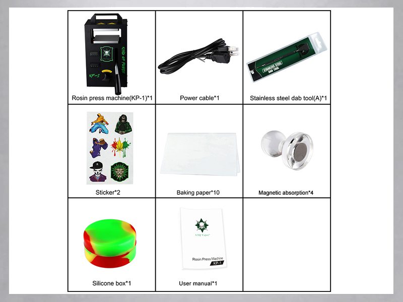 more on LTQ Vapor Rosin Press Machine KP-1 2