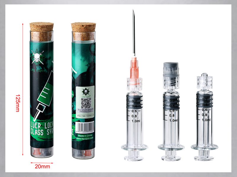 more on LTQ Vapor Luer Lock Glass Syringe 2