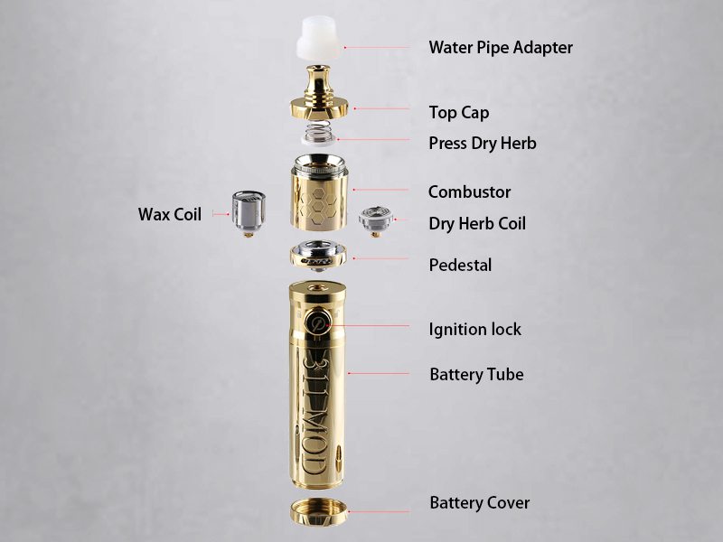 more on LTQ Vapor 311 Wax Vape Pen 1