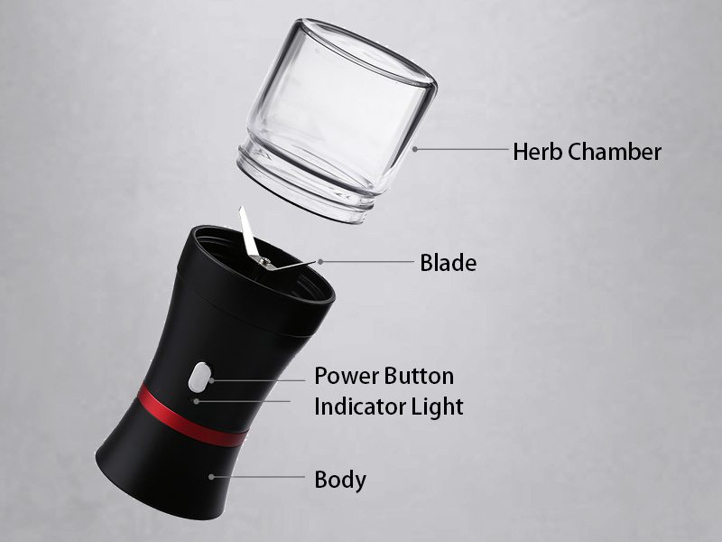 more on LTQ Vapor Electric Herb Grinder 1