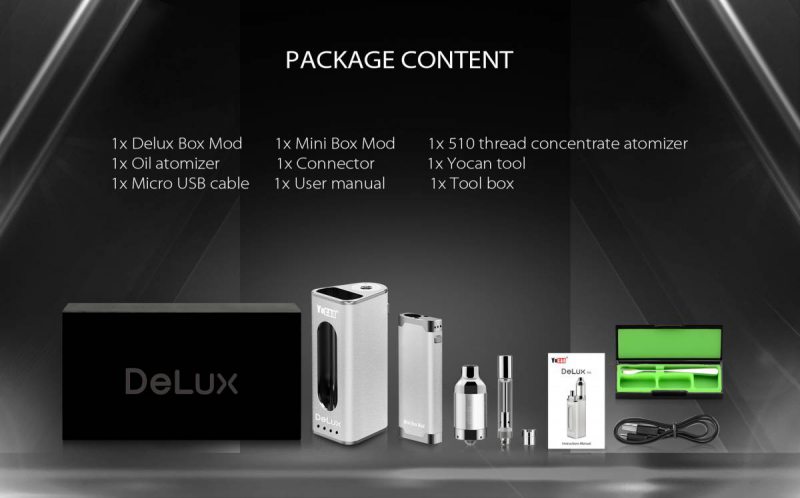 more on Yocan Delux 2 in 1 Vaporizer 9