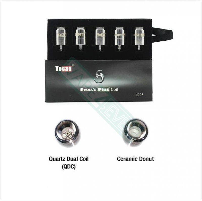 Yocan Evolve Plus Replacement Coil QDC/CDC Coil 5pcs/pack Fit For Evolve Plus Instruction