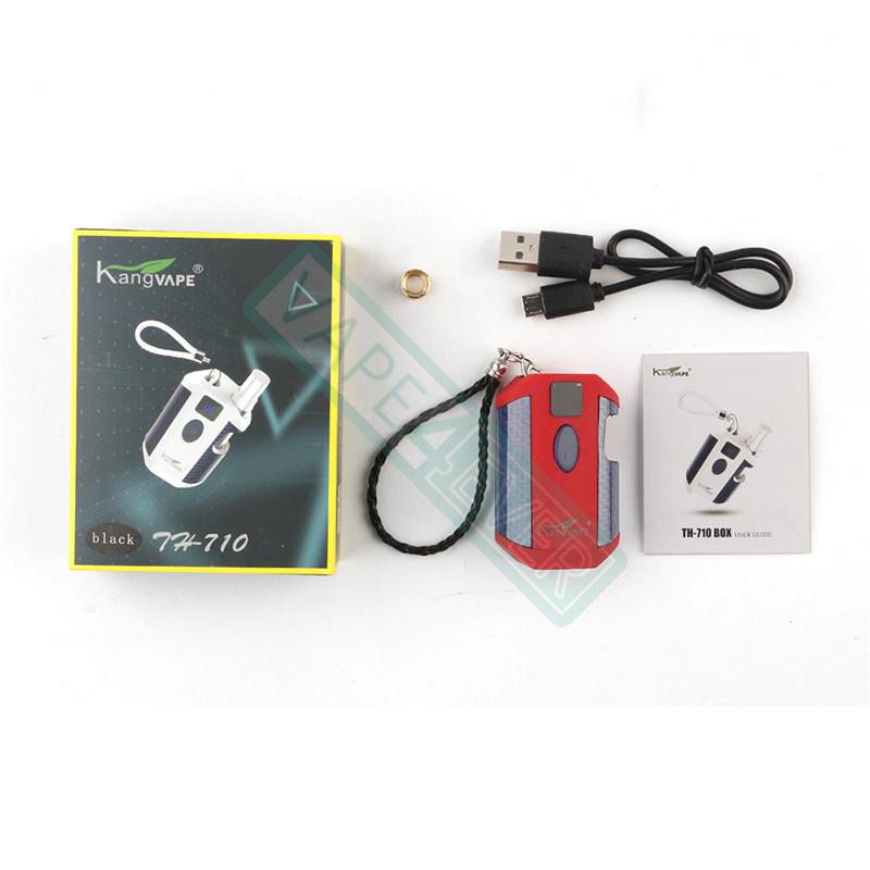 Kangvape TH-710 Vape Box Mod Kit: 510 Thread CBD Vaporizer 650mah 1