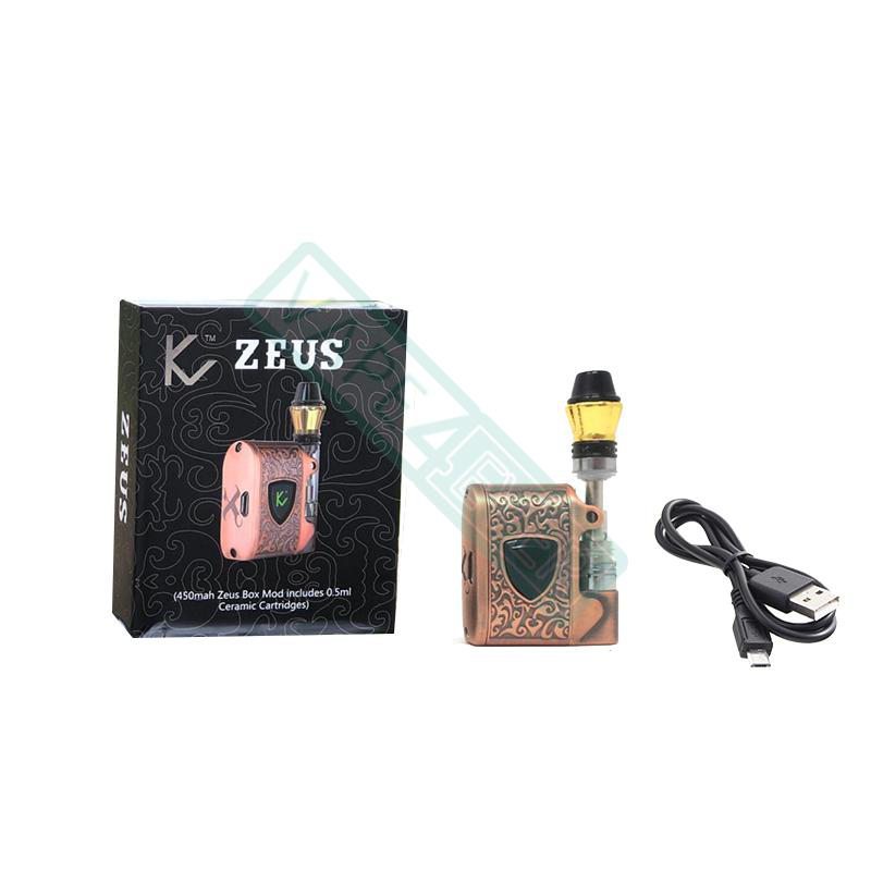 Kangvape Zeus CBD Vape Kit: 510 Thread Box Mod 450mah 1