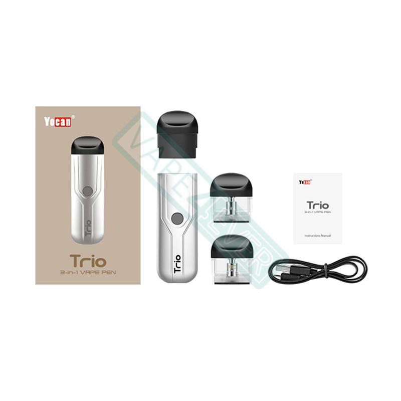 Yocan Trio 3-in-1 Pod System Vaporizer