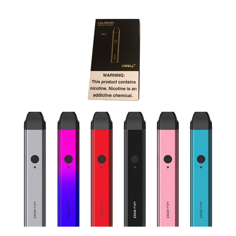 Uwell Caliburn Pod System Vape Kit 520mAh & 2ml 0