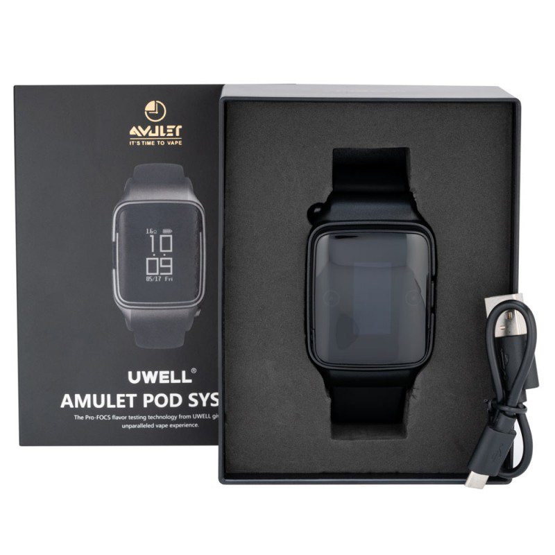 Uwell Amulet Pod System Vape Watch Kit 370mAh 1