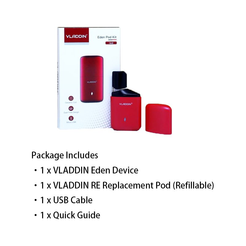 Vladdin Eden Pod System Kit 350mAh 1