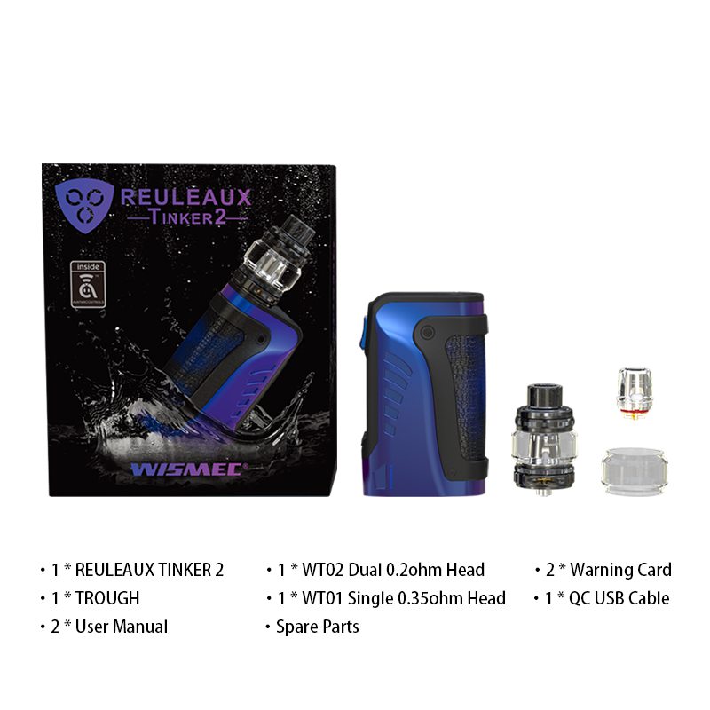 Wismec Reuleaux Tinker 2 Waterproof Kit 200W 1