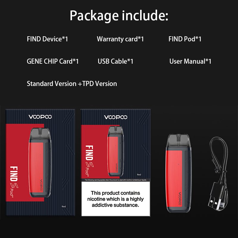 VOOPOO Find S Pod Kit 420mAh 1