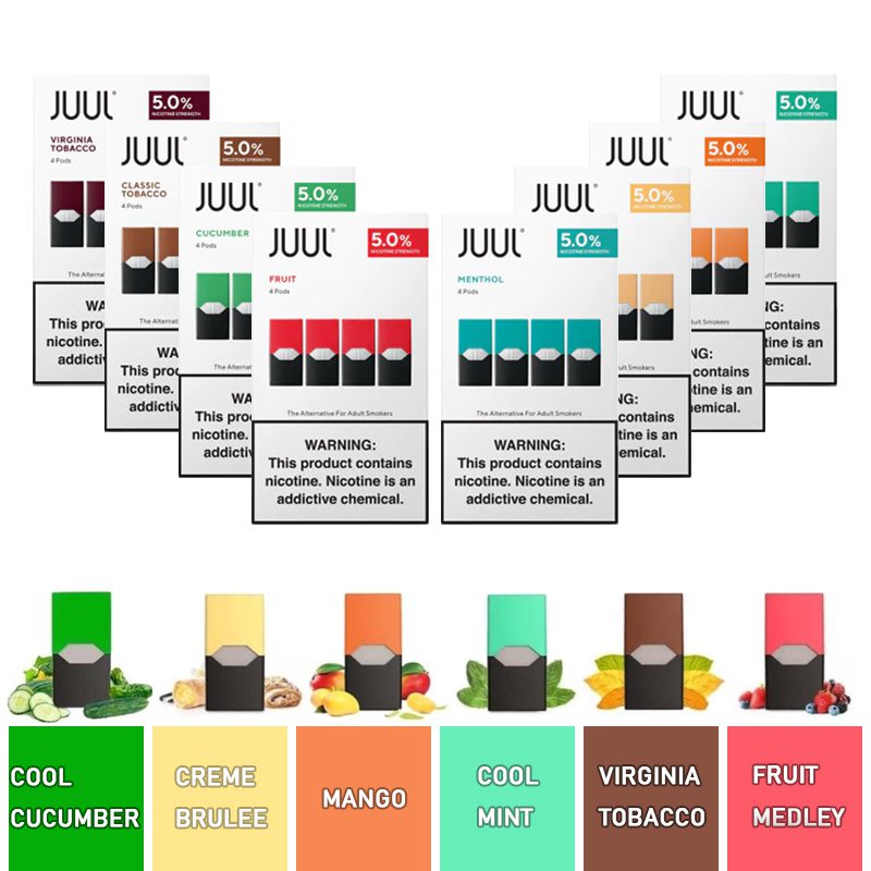 JUUL Pod Flavors 0