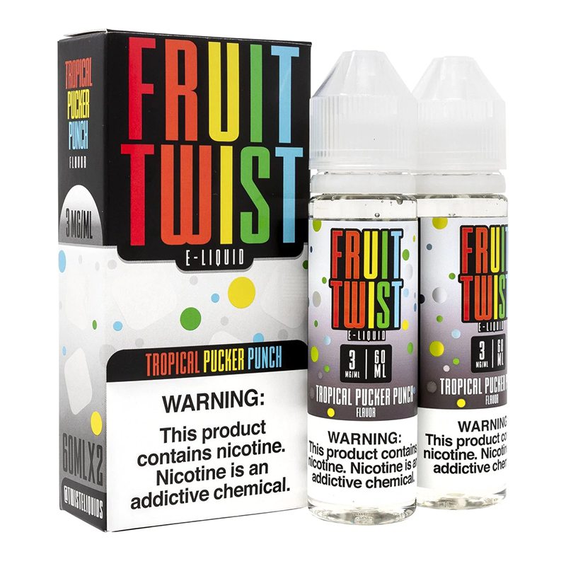 Fruit Twist E-Liquid - Tropical Pucker Punch 0