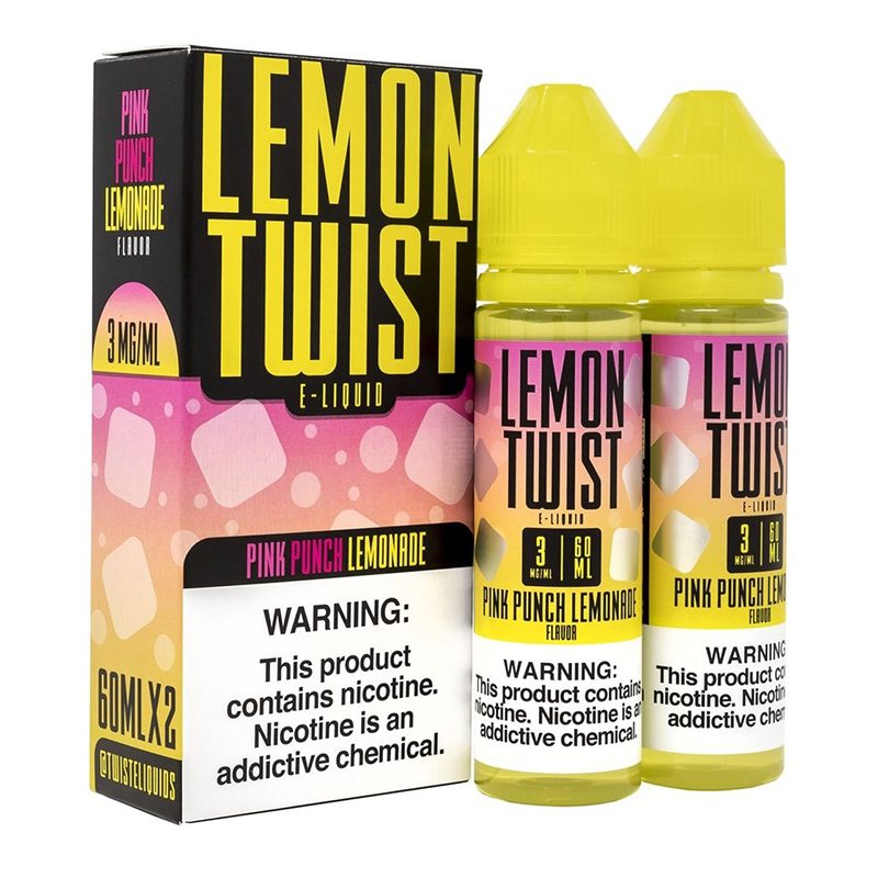 Lemon Twist Vape Juice - Pink Punch Lemonade 0