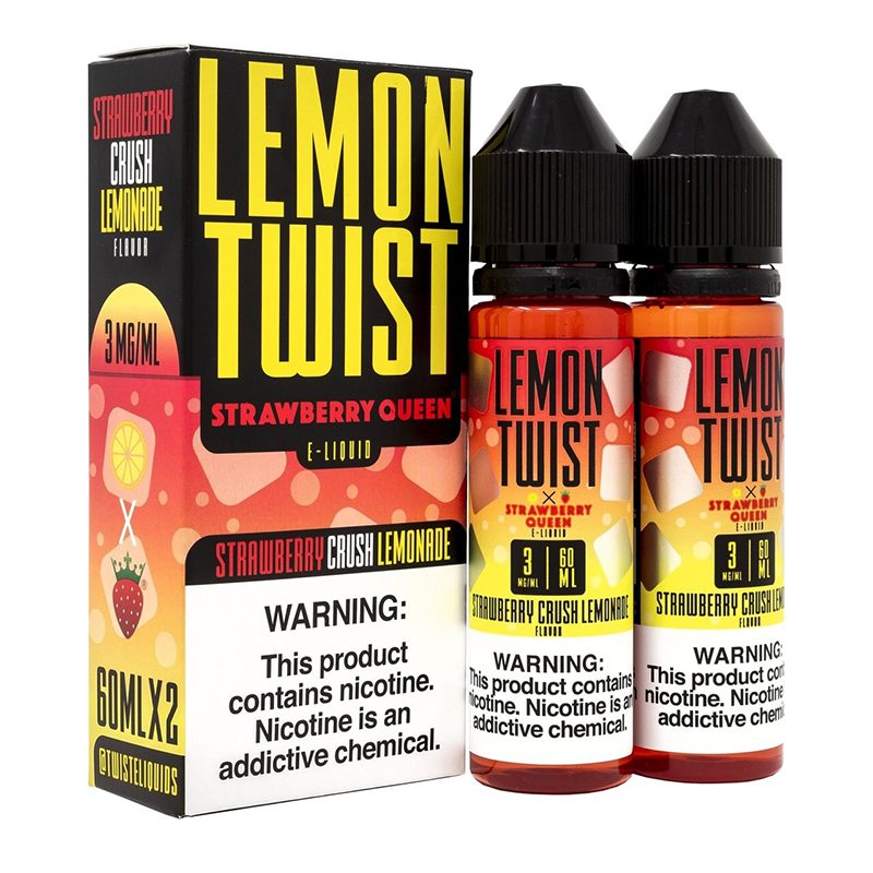 Lemon Twist Vape Juice - Strawberry Crush Lemonade 0