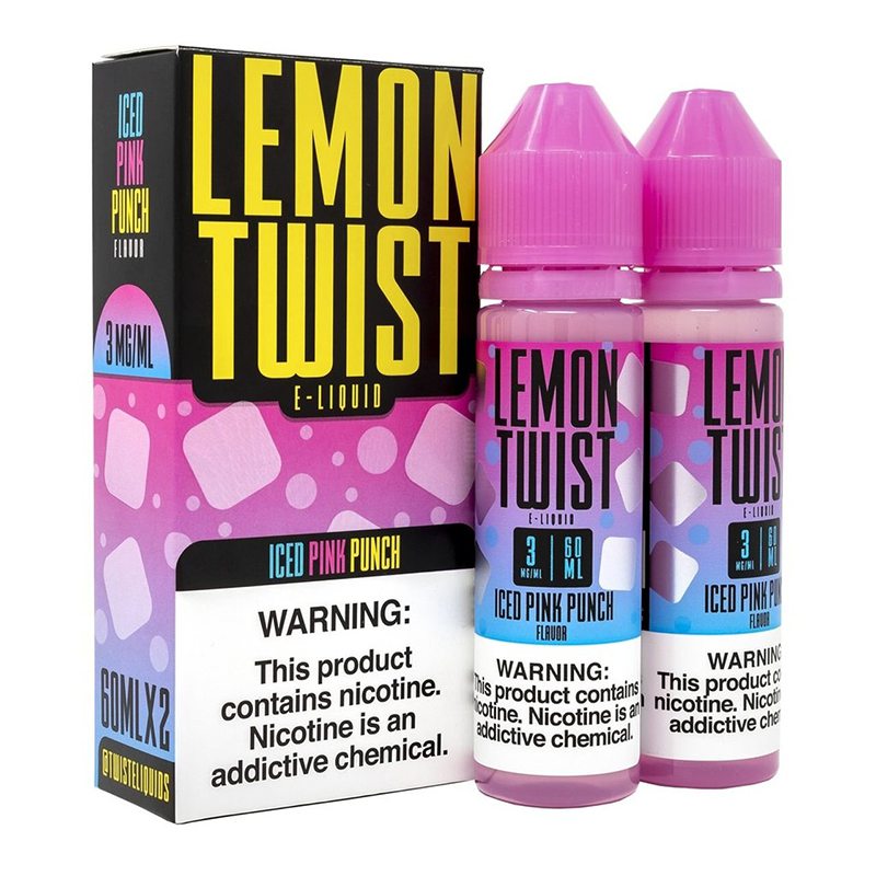 Lemon Twist Vape Juice - Iced Pink Punch 0