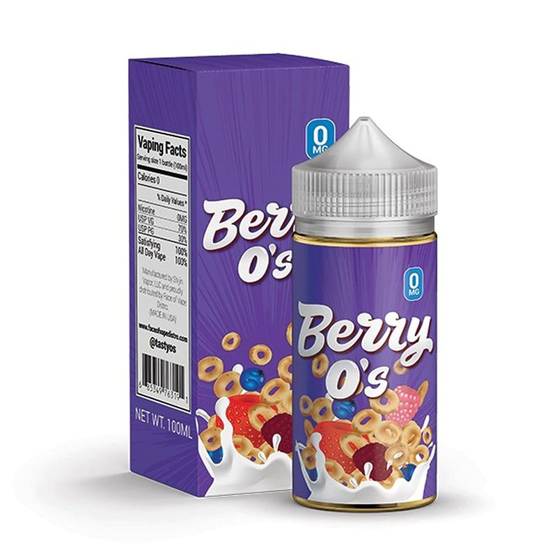 Tasty O's Vape Juice - Berry O's 0