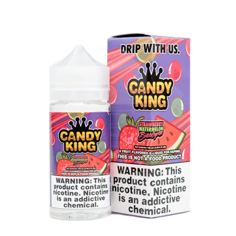 Strawberry Watermelon Bubblegum - Candy King 0