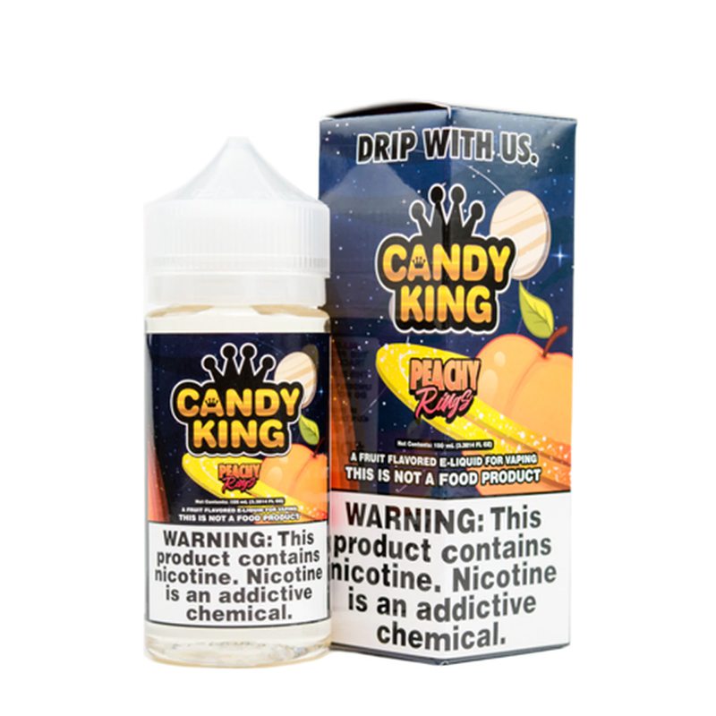 Peachy Rings - Candy King Vape Juice 0