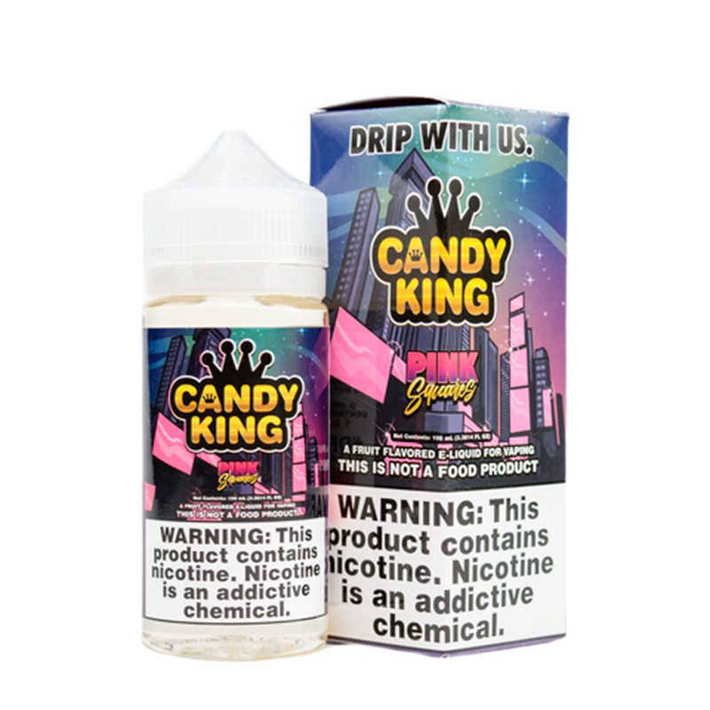 Pink Squares - Candy King Vape Juice 0