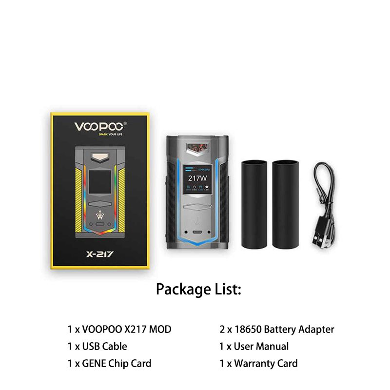 VOOPOO X217 Box MOD 1