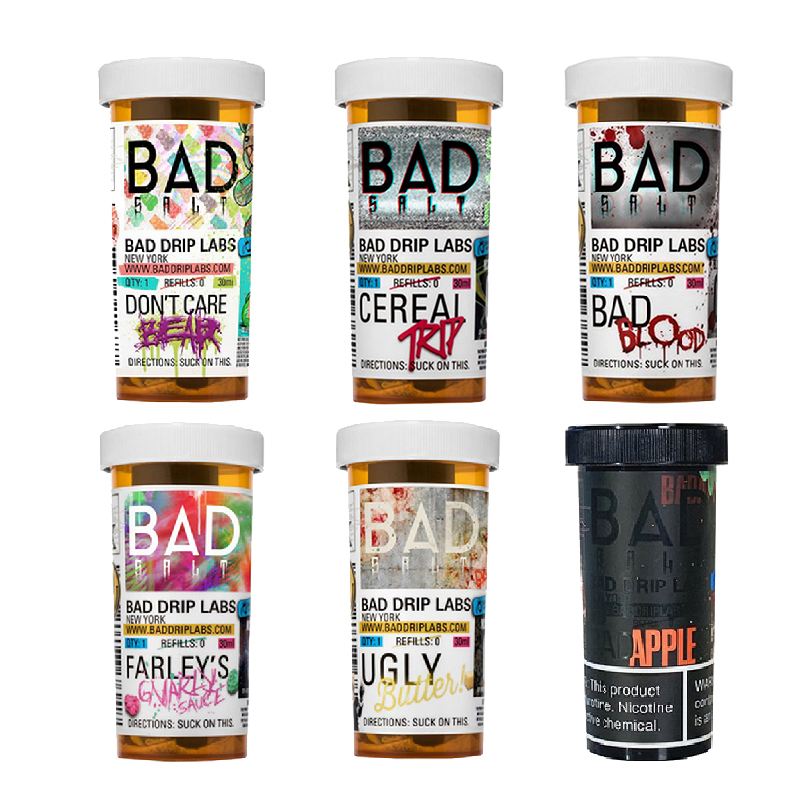 Bad Drip Labs Bad Blood Bad Salt E-juice 30ml Collection 0