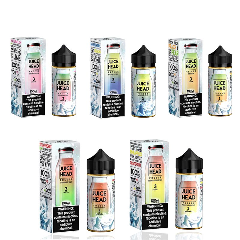 Juice Head Freeze E-Liquid 100ml Collection 0