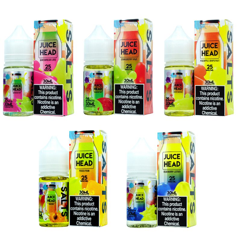 Juice Head Salts E-Liquid 30ml Collection 0