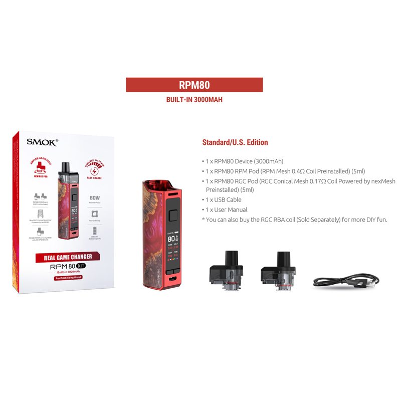 SMOK RPM80/RPM80 Pro Pod Mod Kit 1