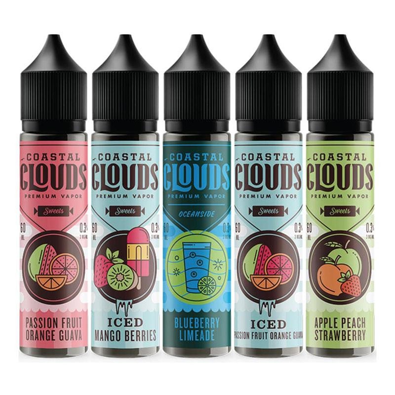 Coastal Clouds E-Liquid 60ml Collection 0